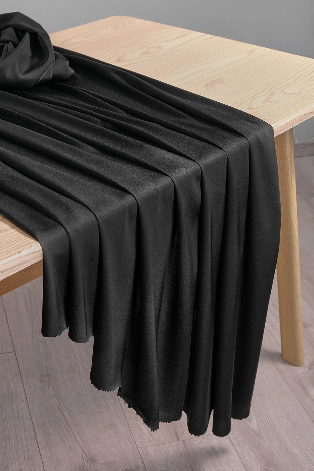 فستان من الساتان المقلد باللون الأحمر والأبيض والأسود السائل الناعم من الأسيتات، فستان زفاف، ثوب مسائي، معطف بيجامة، قماش مصمم #3