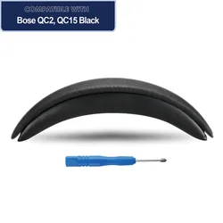 Carberon Replacement Headband for Bose QuietComfort 2 (QC2) QuietComfort 15 (QC15) Headphones,Black