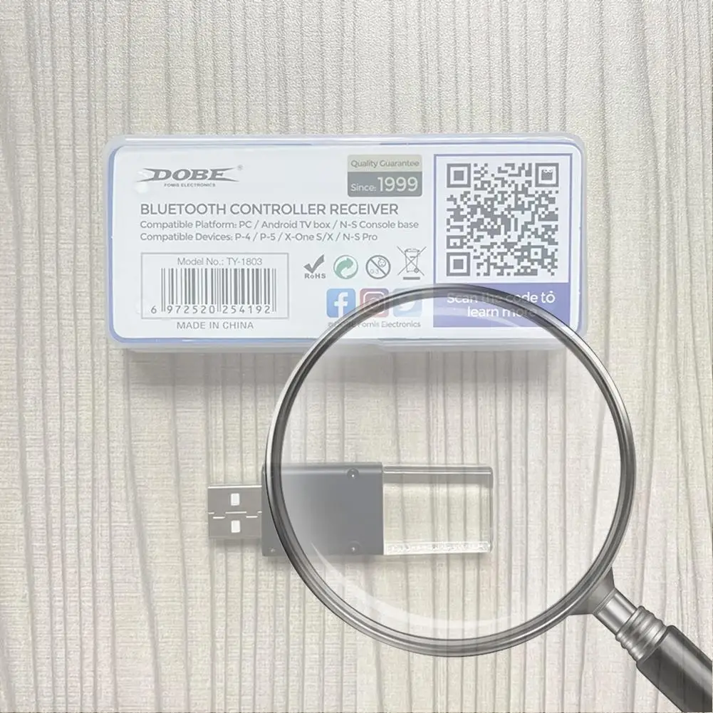 

For Switch Xbox One S/X Bluetooth-compatible Wireless Controller Dongle Receiver