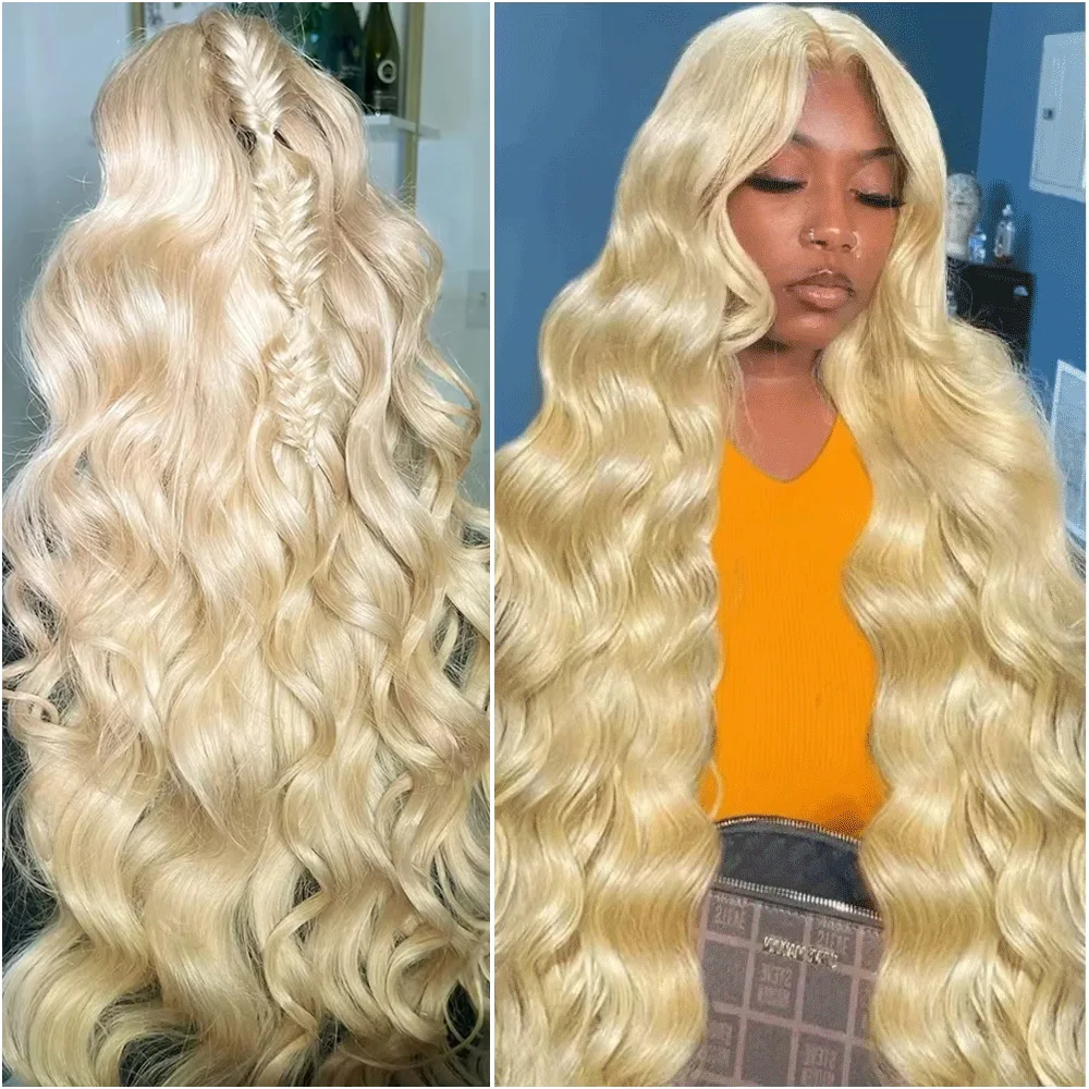 613 13x6 Hd الدانتيل الباروكة الأمامية 100% شعر الإنسان الجسم موجة 34 36 بوصة 200% الكثافة البرازيلي للنساء السود 13x4 الدانتيل الجبهة الباروكات