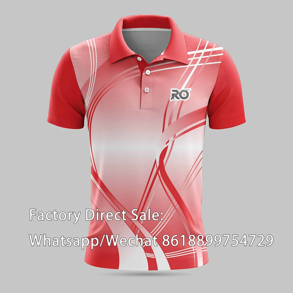 

Golf Wear T-Shirts Men Coach Polo Para Polo Jersey Hombre Manga Corta Fishing Tops Badminton Short Sleeve Sports Wear Football