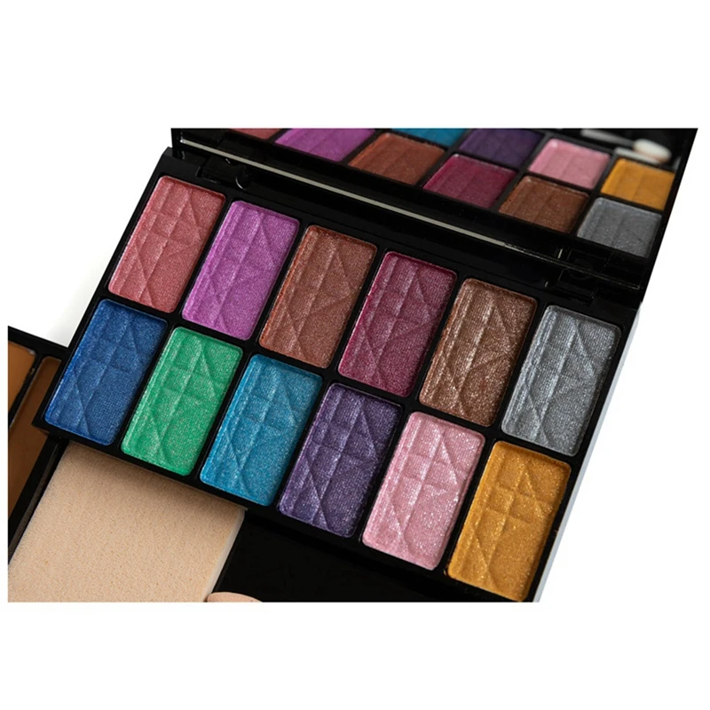 Farb harmonie maßge schneiderte Palette 24 Farben Lidschatten 4 Farben Rouge 4 Farben Lip gloss 2 Farben Puder