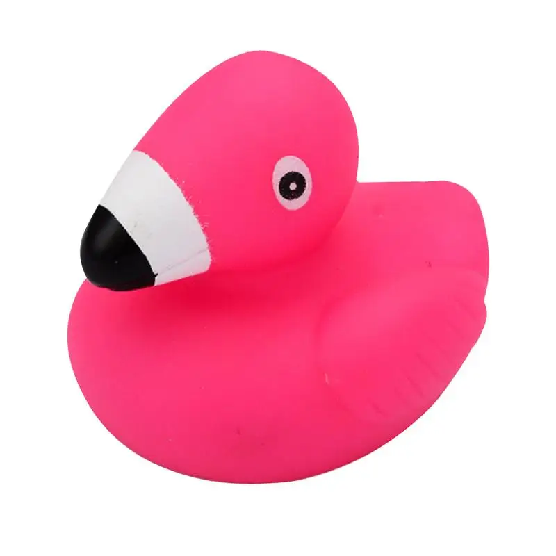 

Cute Flamingo Figurines Soft Tiny Ducks Safe Flamingo Figurines Bath Toys For Parties Birthdays Christmas Baby Shower