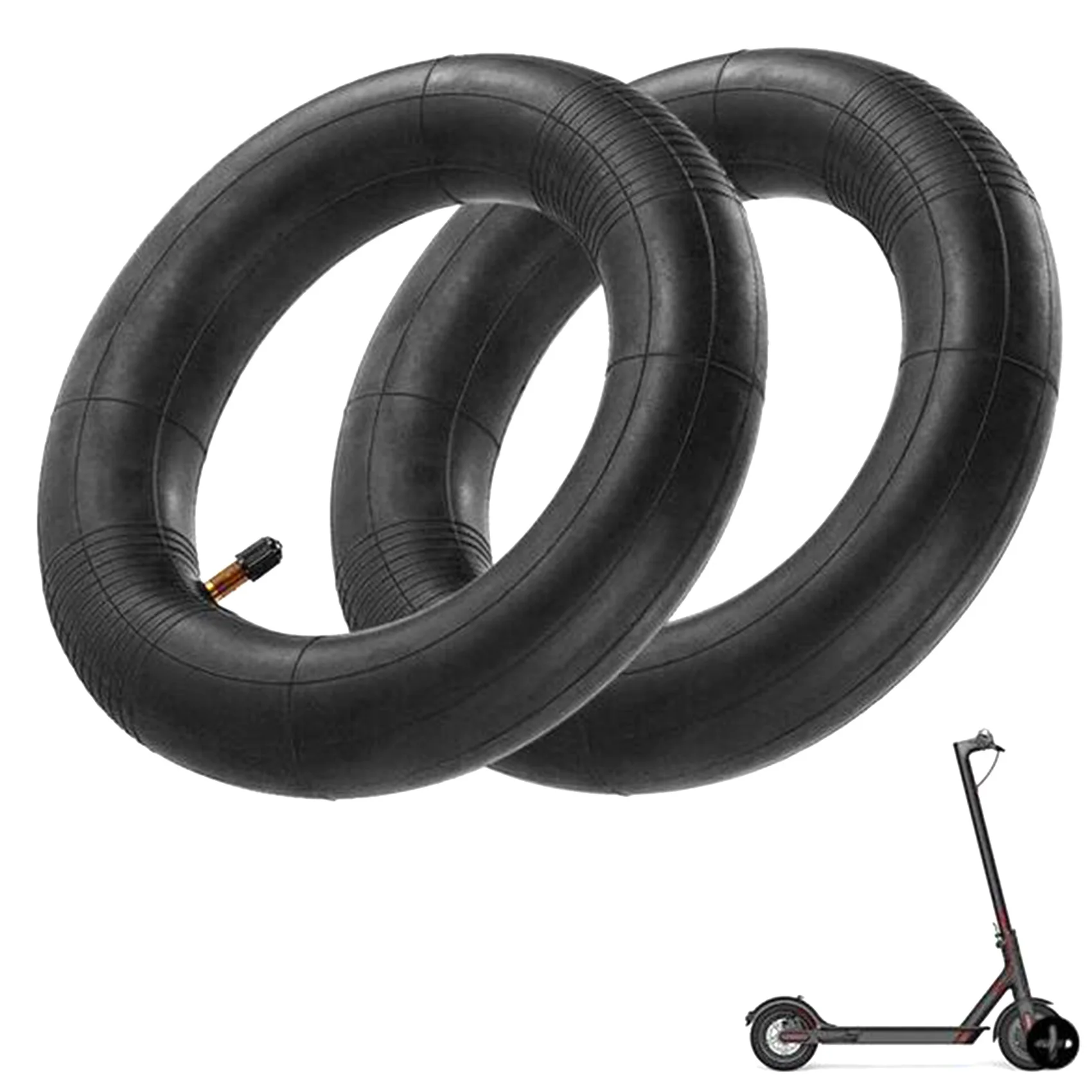 

NEW HOT In Stock-2Pcs 8.5-Inch Thick Tyre Inner Tube 8 1/2 X 2 For Mijia M365 Electric Scooter Inflated Spare Tire Replac