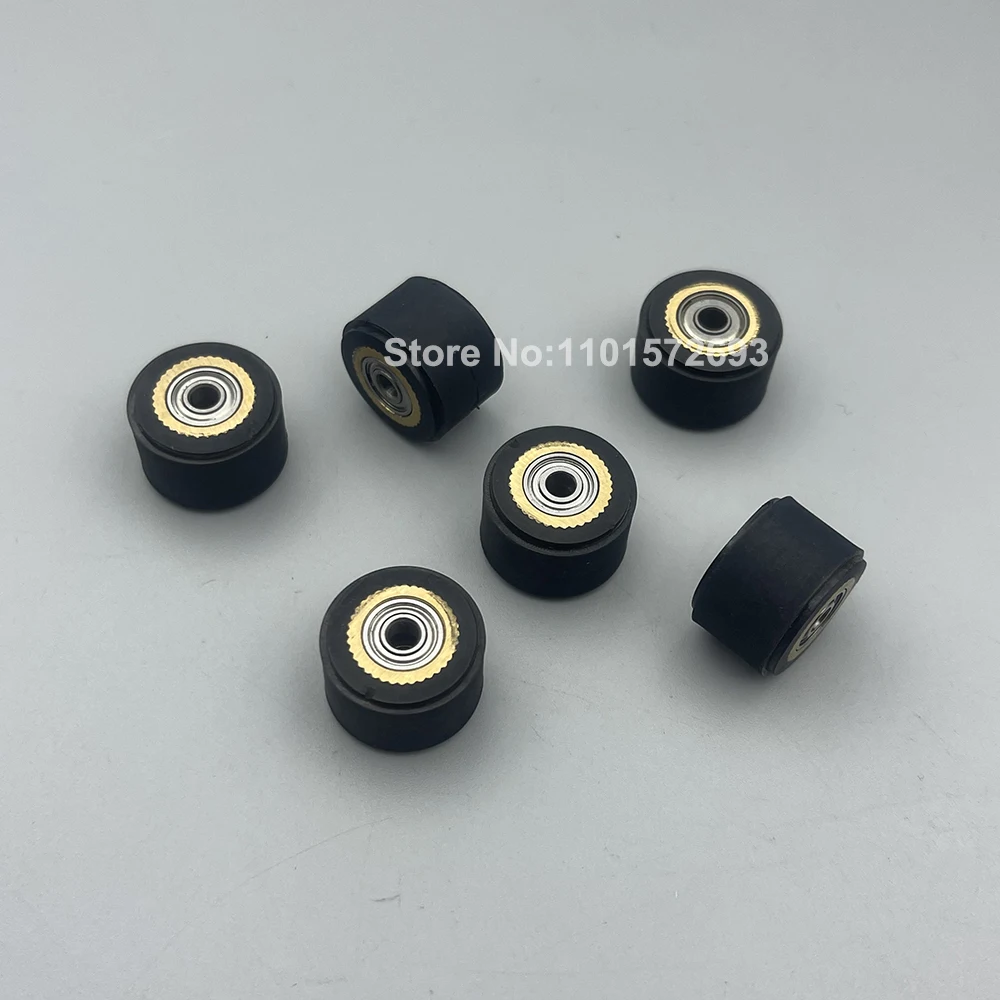 3PCS Roland VP540 Cutting Plotter Paper Pressure Pinch Roller for Roland GX-24 GX-500 GS24 GR540 Rubber Push Press Rollers Wheel