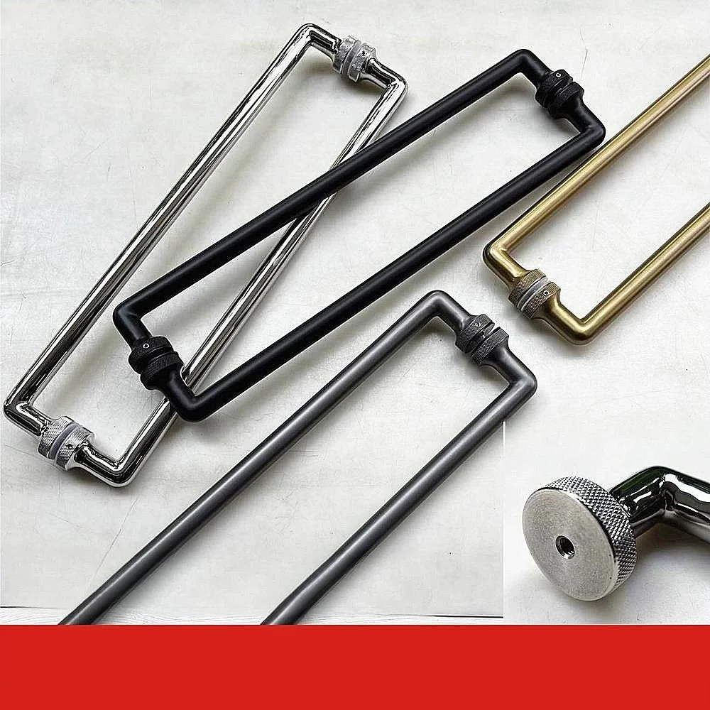

Thickened 304 stainless steel minimalist bathroom partition shower room glass door handle door handle(SJ-1072D)
