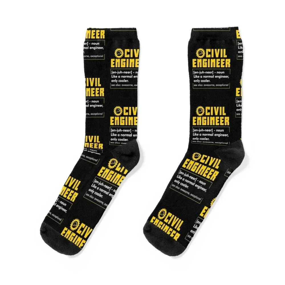 

CIVIL ENGINEERING: Civil Engineer Definition Socks golf cool compression custom Socks Women's Men's