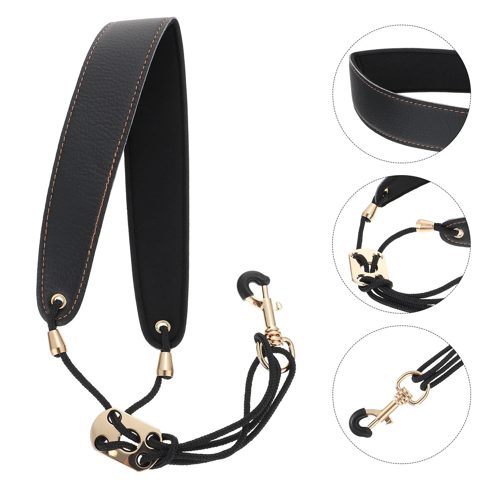 

Saxophone Neckband Strap for Alto Straps Saxophones Accessories Shoulder Harness Padded