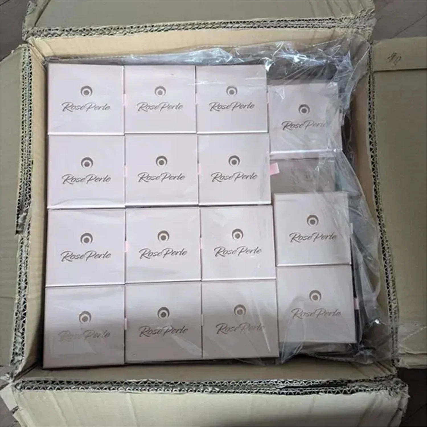 

50pcs Custom Hot Stamped Jewelry Gift Box: Necklace & Ring Display