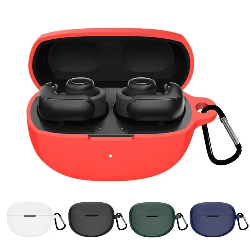 For New Ultra Open Earbuds Silicone Soft Protective Case Shockproof Scratch-resistant Cover For 2024 Bose Ultra Open with hook