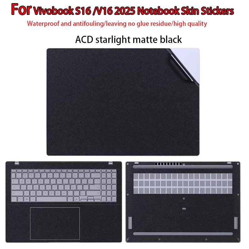 

Для ASUS Vivobook S16 2024 2023 наклейка для красоты кожи ноутбука 16 дюймов M5606/S5606 компьютерная защитная пленка от царапин K3605/K6602