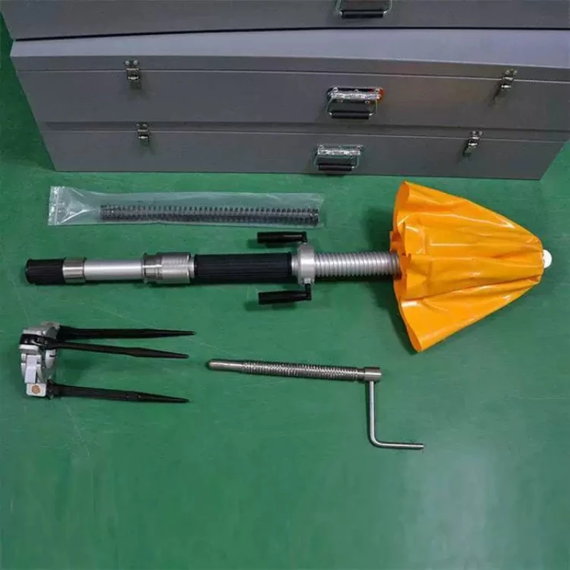 Marine fast leak plugging umbrella Retractable emergency plugger Portable self-locking handle leak sealing tool