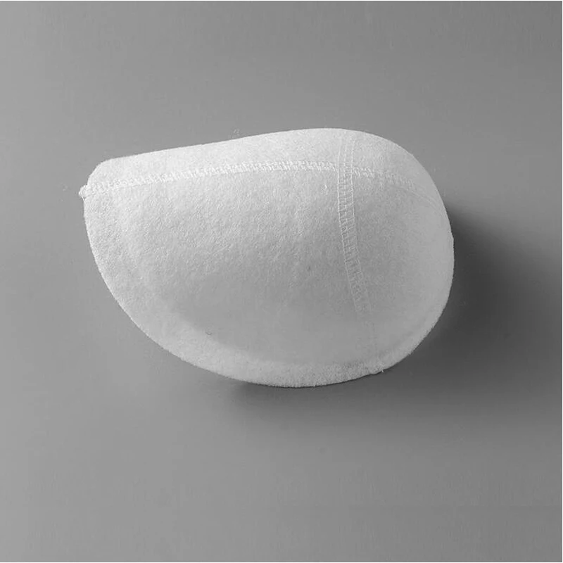 5pairs Thick 15mm Winter Suit Shoulder Pad Comfortable Decorative  Needle White Cotton Tortoise Back Shaped Coat Shoulder Pad