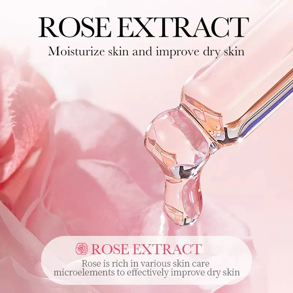 Masque Peel-Off de 60ml, dissolvant de points noirs de Rose, Nicotinamide, contrôle de l'huile, blanchiment, Logo personnalisé, soins de la peau, maquillage, vente en gros