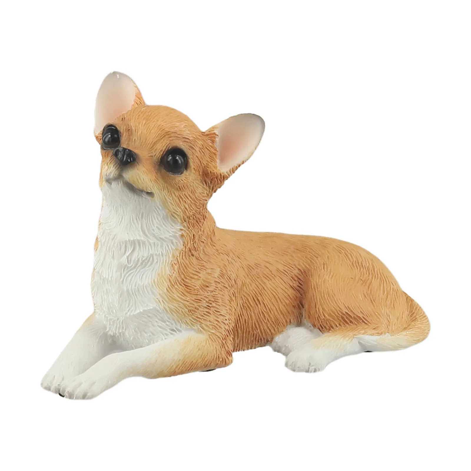 8*4*5.2cm Chihuahua for sculpture Outdoor Chihuahua Statue Unique Touch Of Character Durability In Outdoor Use Hand-finished