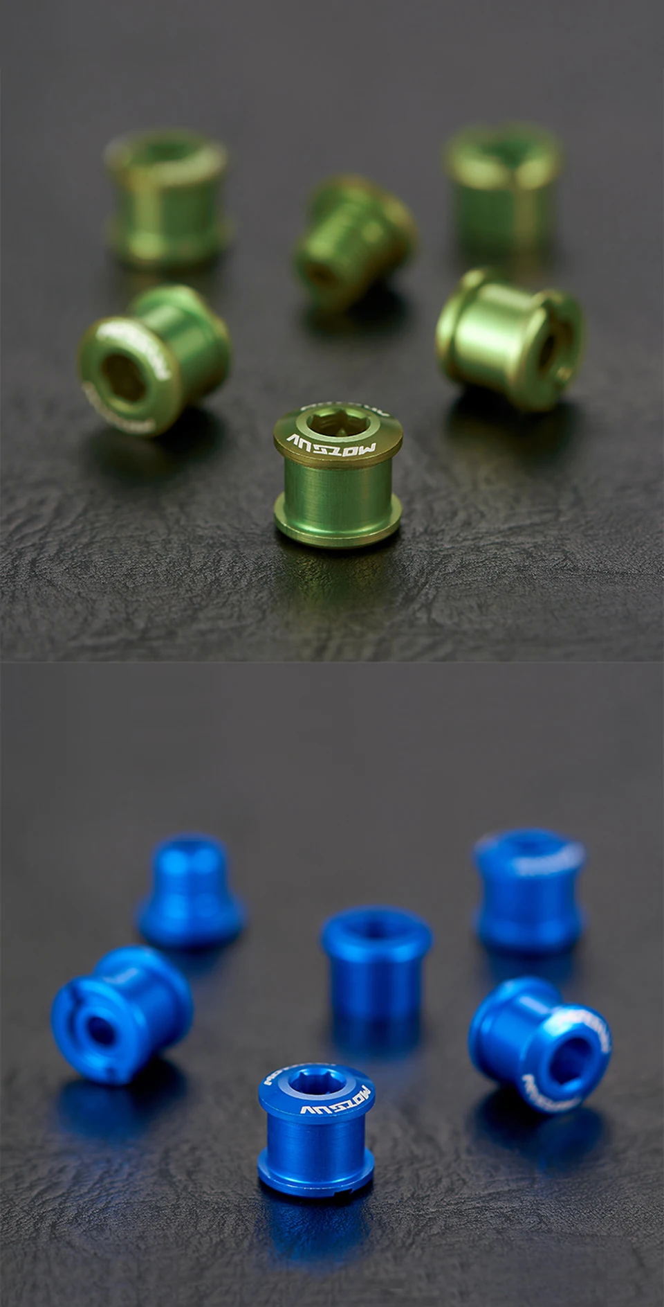 MOTSUV 4pc/5pc Bike Chainring Bolts Road MTB Plate Screws Single/double Crankset Bolts 4.9/6.4mm Chainwheel Screw Crank Part