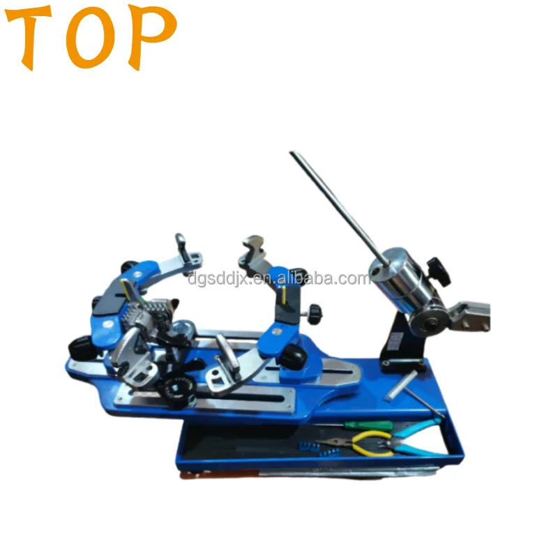 

New Arrivals Portable Desktop Tennis Badminton Racket Manual Stringing Machine With Strings Tools Spare Accessories