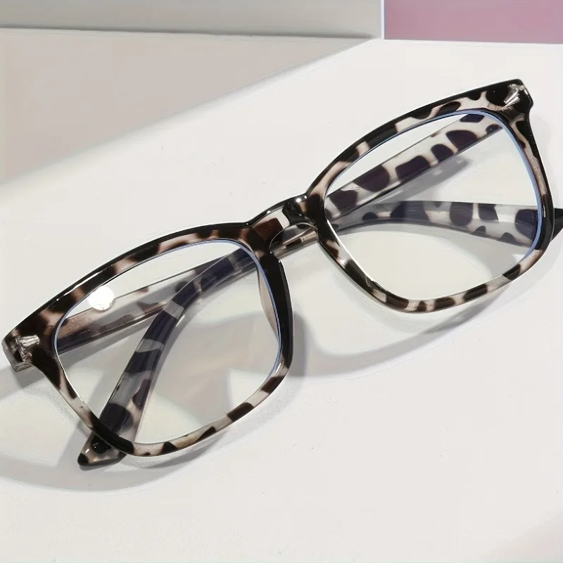 Modische Anti-Strahlen-Brille, transparent, Retro, Unisex, Computerbrille, Anti-Blau-Linsen-Brille, lässig