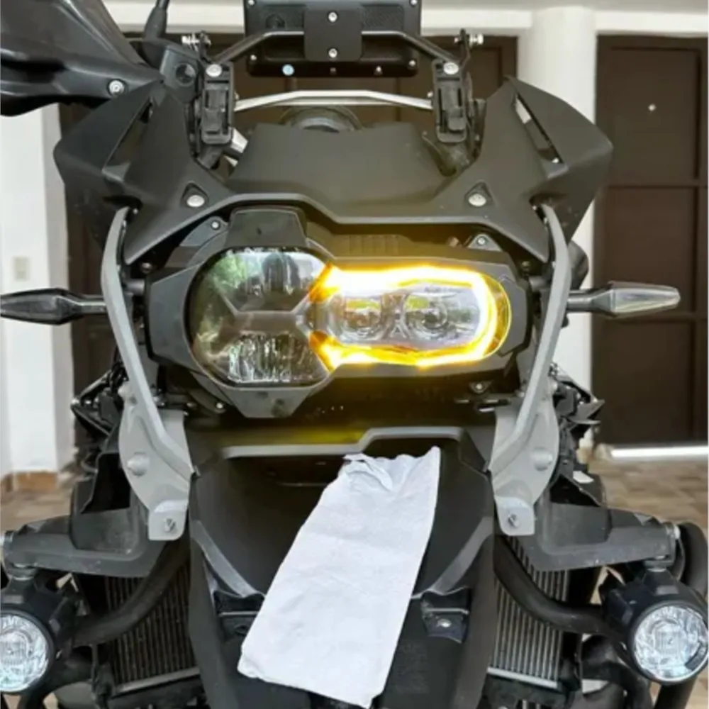 

Для BMW R1200GS R1200 GS LC R1250GS ADVENTUER R 1250 GS ADV 2019-2024 Защитная крышка для фар мотоцикла