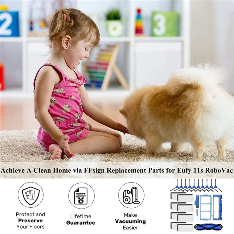 A74G-Eufy Robovac 11S, 15C, 30, 30C, 12, 35C 진공 청소기 액세서리 키트 교체 부품