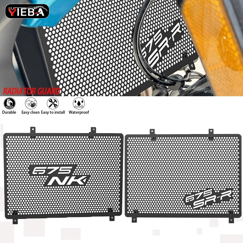 

2026 New FOR CFMOTO675NK 675SR 675SS 675 SS NK SR 2024 2025 675SR-R Motorcycle Radiator Grille Guard Cover Protector Accessories