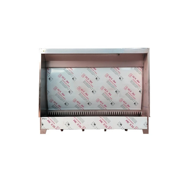 

cabinet paint mist treatment with small spray booth purification dust removal and grinding water curtain cabinet