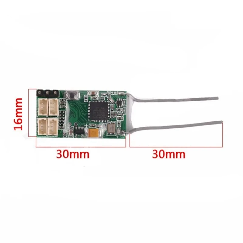 CM410X Dsmx DSM2 2.4G 4Ch Receiver For RC  DX6I DX18 DX8 DX9 DEVO10 Remote Controller REDCON Drone Model Part