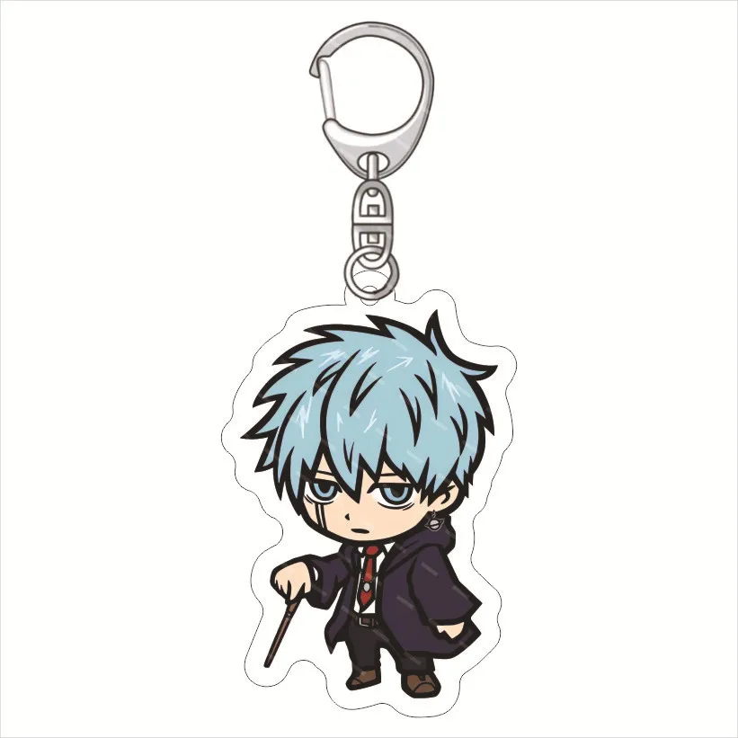 55MM Anime Mashle: Magic and Muscles‌ Figure Mash Burnedead‌ Lance Crown Dot Barrett‌ Finn Ames‌ Acrylic Keychain Kawaii‌ Gifts view 5
