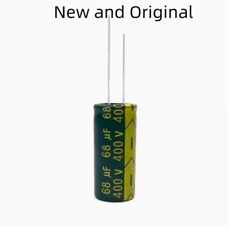 

400V68UF high-frequency low resistance long life high temperature resistance high-quality slender electrolytic capacitor 13X30