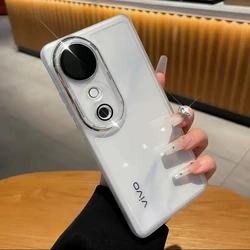 Case For VIVO V40 5G Case TPU Soft Silicone Transparent Phone Cover For Vivo V 40 Camera Protection Shell Shockproof Bumper