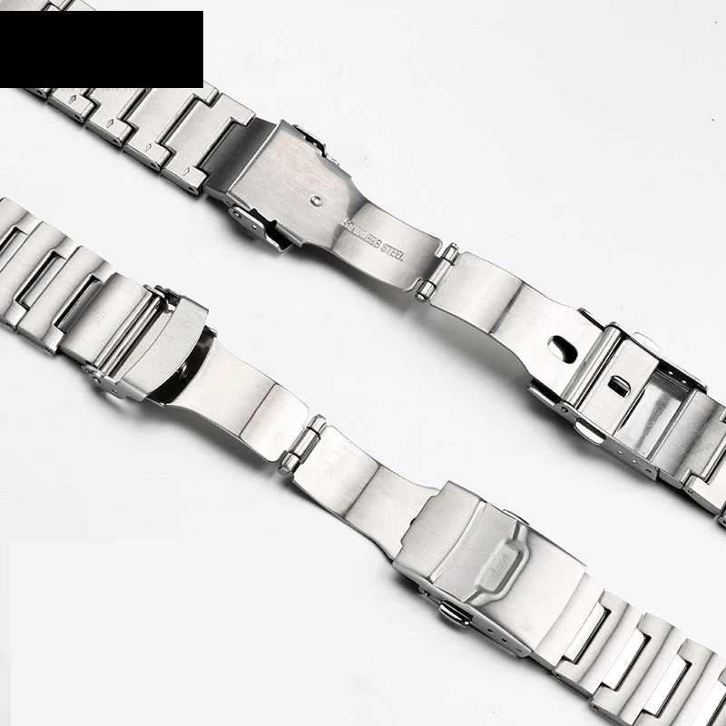 20mm Stainless steel bracelet for SEIKO No. 5 precision steel watchband Red Toothed Water Ghost Monster SRPH75K1 SKX781 strap