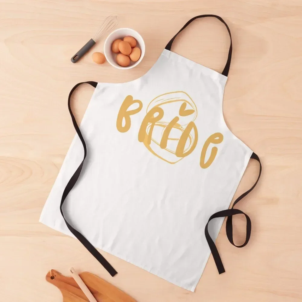 Bride Wedding Ring Design Apron Art innovative kitchen and home items For Nail Stylist Apron