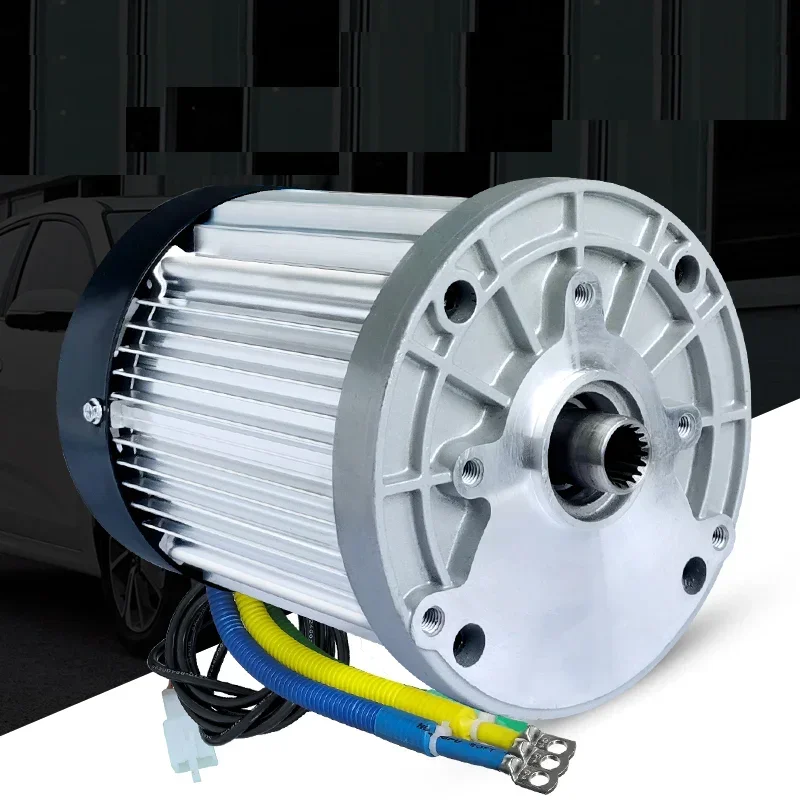 

Electric tricycle motor 48V 60V 72V 1500W 2600RPM 3200RPM , 4600RPM, permanent magnet DC brushless high-power motor