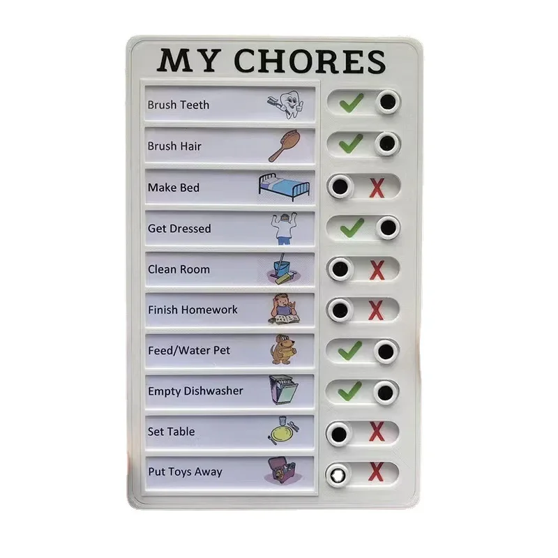 Imagem -03 - Creative Auto Disciplina Check List Planejador Diário para Fazer Lista Memo Board Destacável Task Planning Board Home Office Supplies