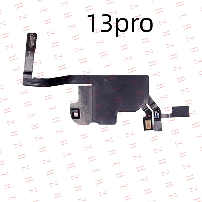 P+ Mobile Phone Ear Speaker Earpiece Proximity Sensor Flex Cable For iphone 13pro