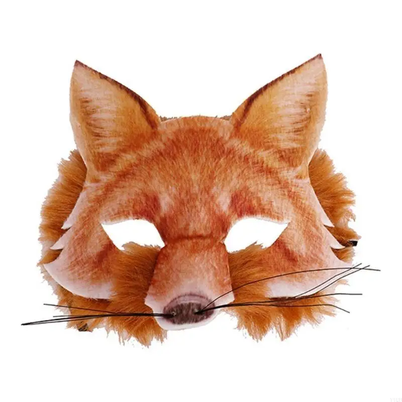 لوازم تنكرية للحفلات التنكرية على شكل قناع الحيوان لقناع حفلة الهالوين وعيد الميلاد