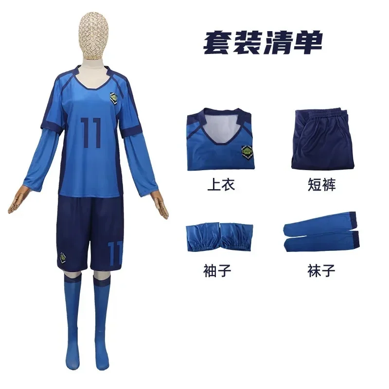 Image of U5GG Anime Cosplay Kostüm Bastard Munchen Isagi Bachira Chigiri Nagi Rin Sae Itoshi Kaiser Reo Hiori Barou Shidou Niko C N[B3