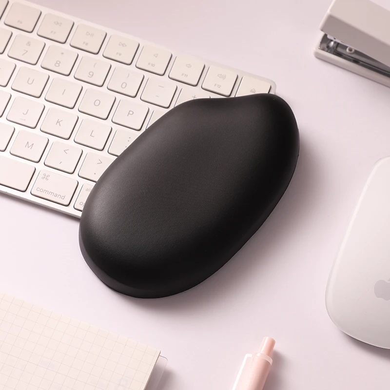 Bantalan Mouse busa memori, Set alas Mouse bantalan pergelangan tangan, lucu 3D untuk Laptop kantor, komputer, game