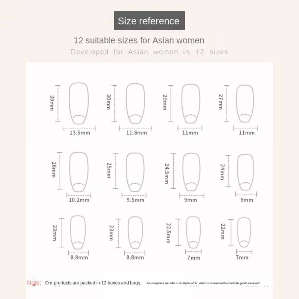 新しいロングバレリーナ付け爪フレンチシャイニンググリッター偽爪蝶取り外し可能なネイルのヒント女性女の子