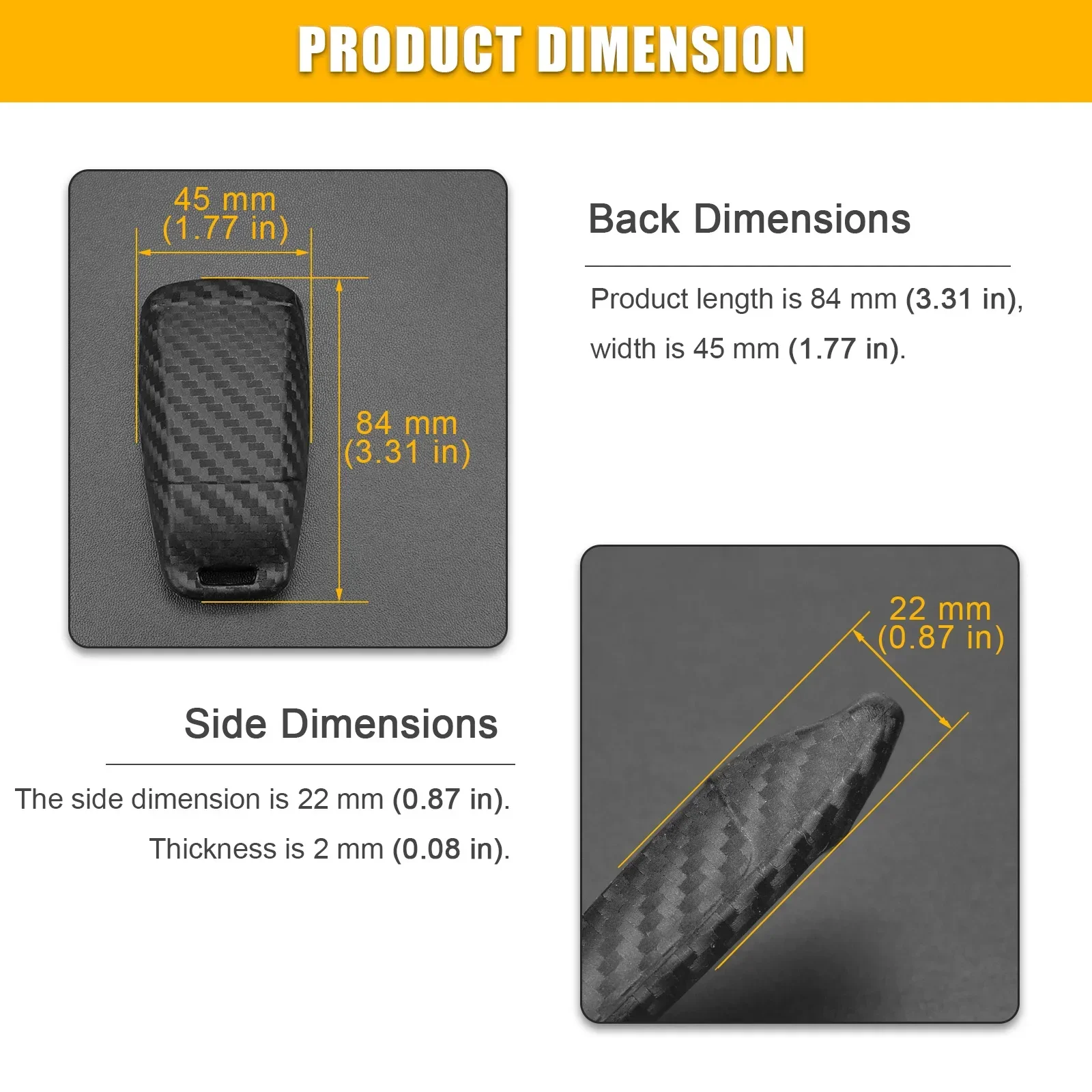 Silicone Carbon Fiber Car Smart Key Fob Chain Case Cover For Audi A4 allroad/A5/Q5 Sportback/Q7/S4 B9/S5/SQ5/TT