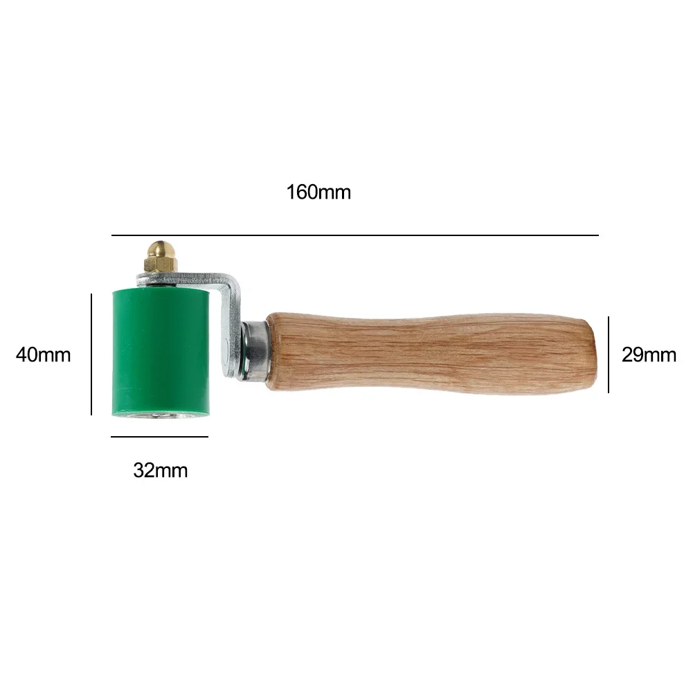 

40mm Silicone Hand Welding Roller High Temperature Resistant Seam Hand Pressure Roller Roofing PVC Welding Tool Accessories