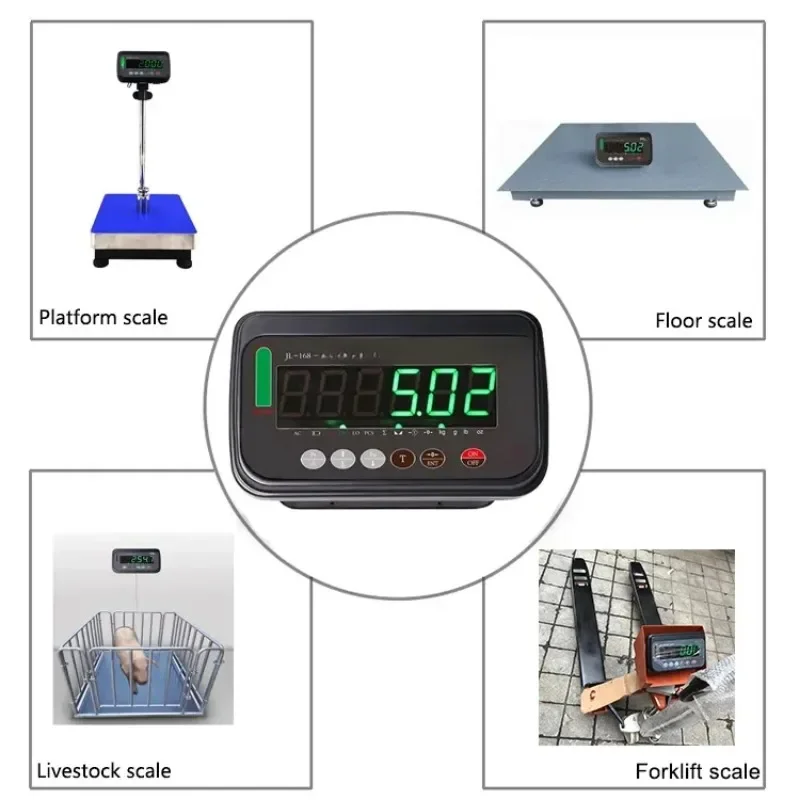 Controller 2 Ton Digital Weighing Scale Indicator Balance Cattle Livestock Weighing Scales