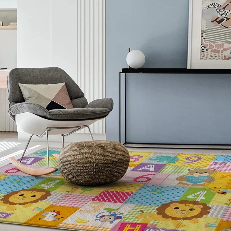 Tapete de jogo de bebê não tóxico, Impermeável XPE Floor Playmat, Tapete dobrável, Tapete de jogo para bebê, Tapete de jogo para bebê