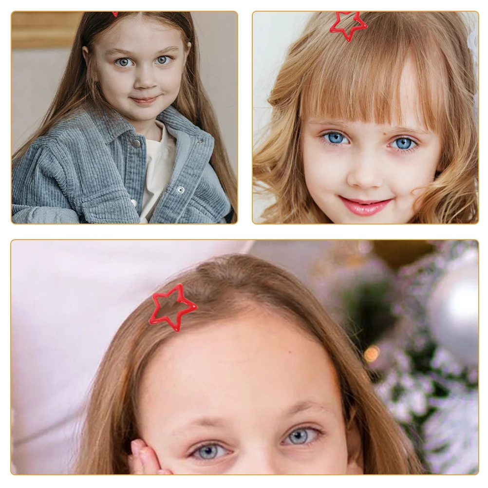 

40Pcs Star Hair Clips Adorable Star Hairpins for Parties Weddings Women Teens Snap Hair Accessories Accessories for Women