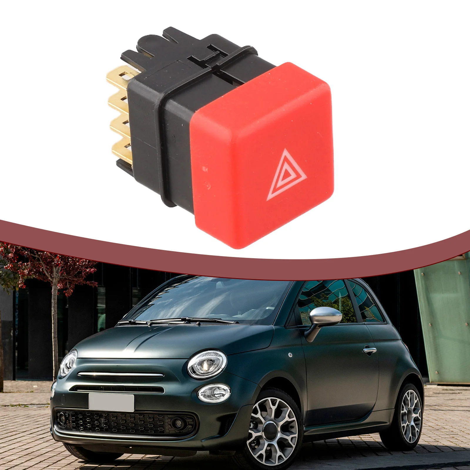 Light Button Switch for Fiat For Jumper For Ducato For Boxer 1994 2002 Compatible Replacement 1300456808 6552CX