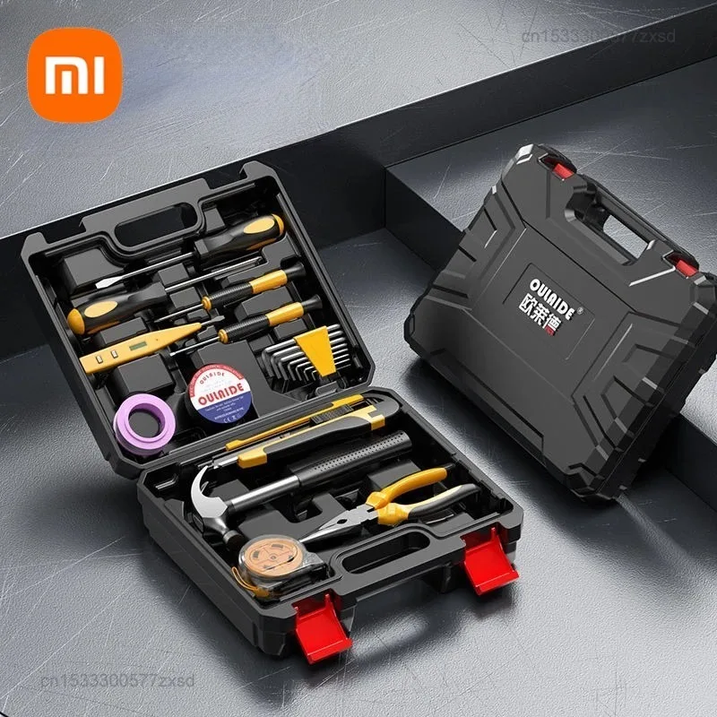 Xiaomi OULAIDE Hardware Tools Set Repair Multifunction Portable Maintenance Hand Tools Set Household Toolboxs Pliers Saws Hammer