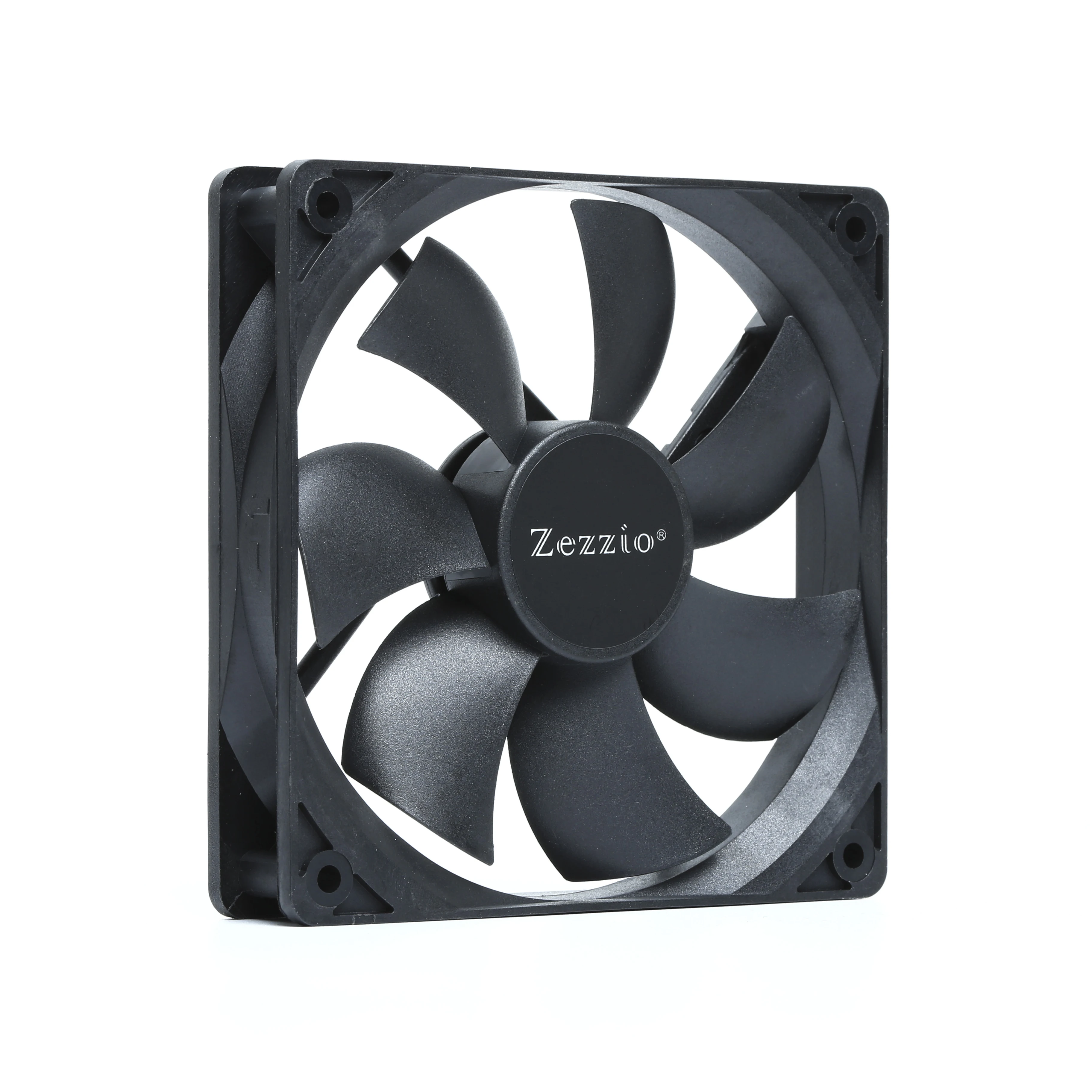 Zezzio ZF-P120 120mm PC Case Cooling Fan 3PIN/2PIN Molex Port High Air Volume Quiet Cooler Fan