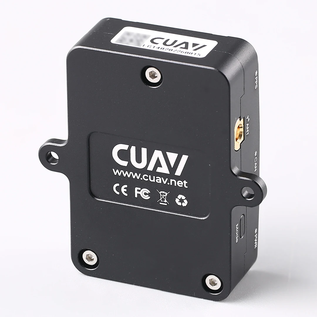 CUAV C‑RTK 3 X20P High Precision GNSS Positioning Module, u‑blox X20 Full‑Band Centimeter‑Level RTK GPS for UAV Autopilot