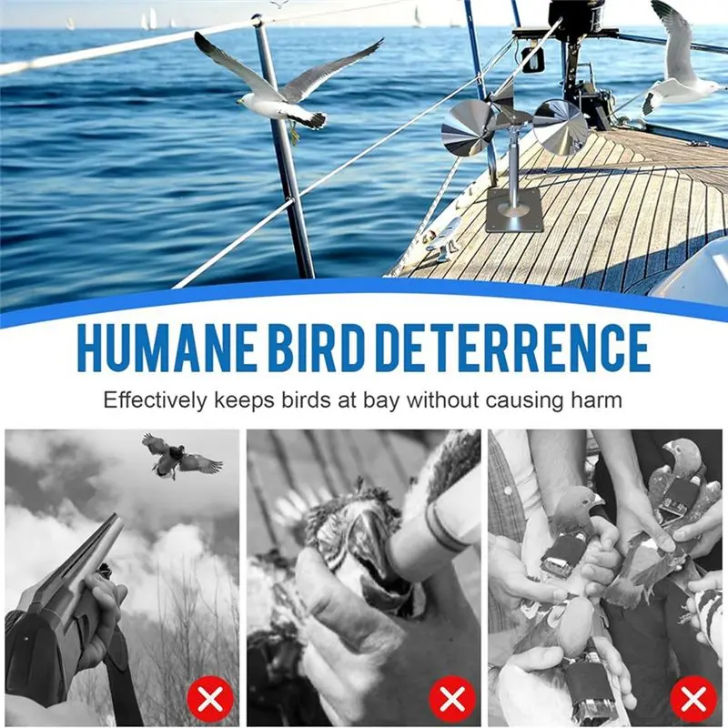 PZHI Bird Deterrents for Outside, Reflective Bird Reflector, Hawk Deterrent for Chickens, Bird Repellent Devices Outdoor,