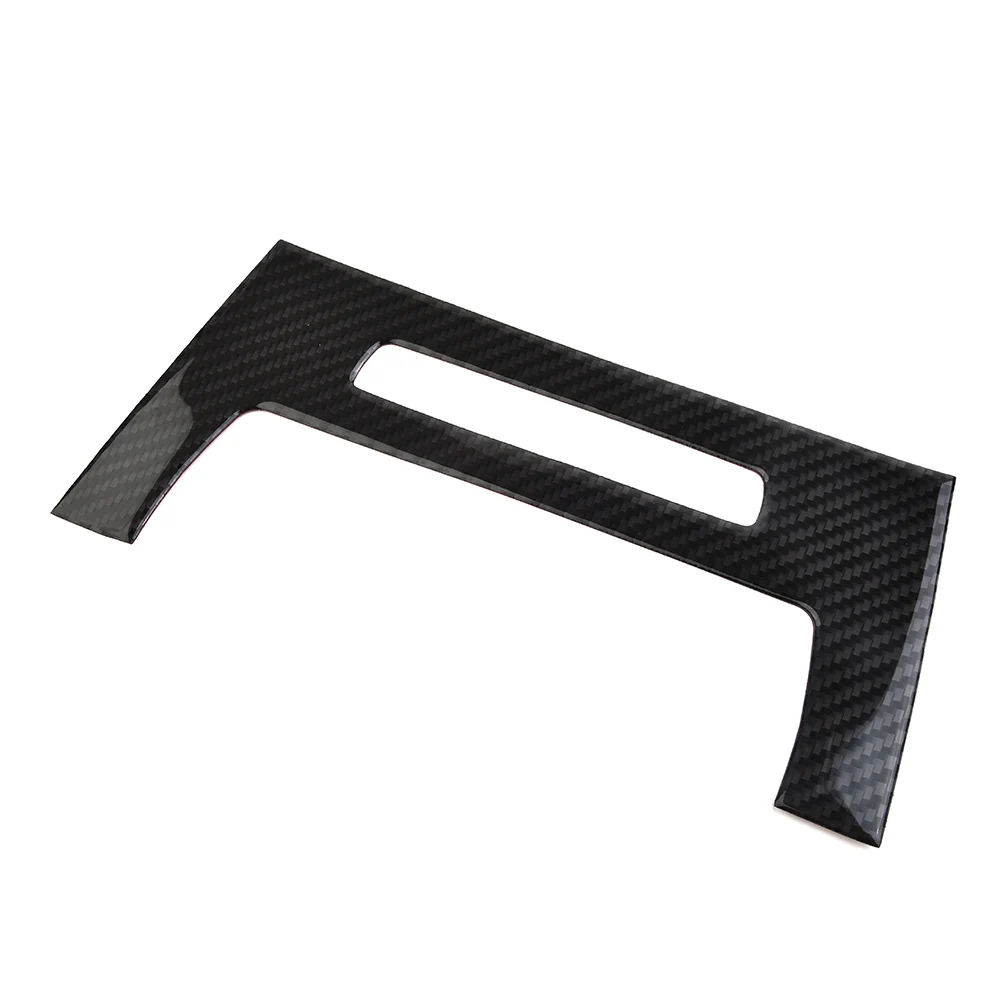 تثبيت لوحة CD لتكييف الهواء من ألياف الكربون لمظهر حديث وأنيق لسيارة BMW 3 Series E90 E92 E93 2005 12 #2